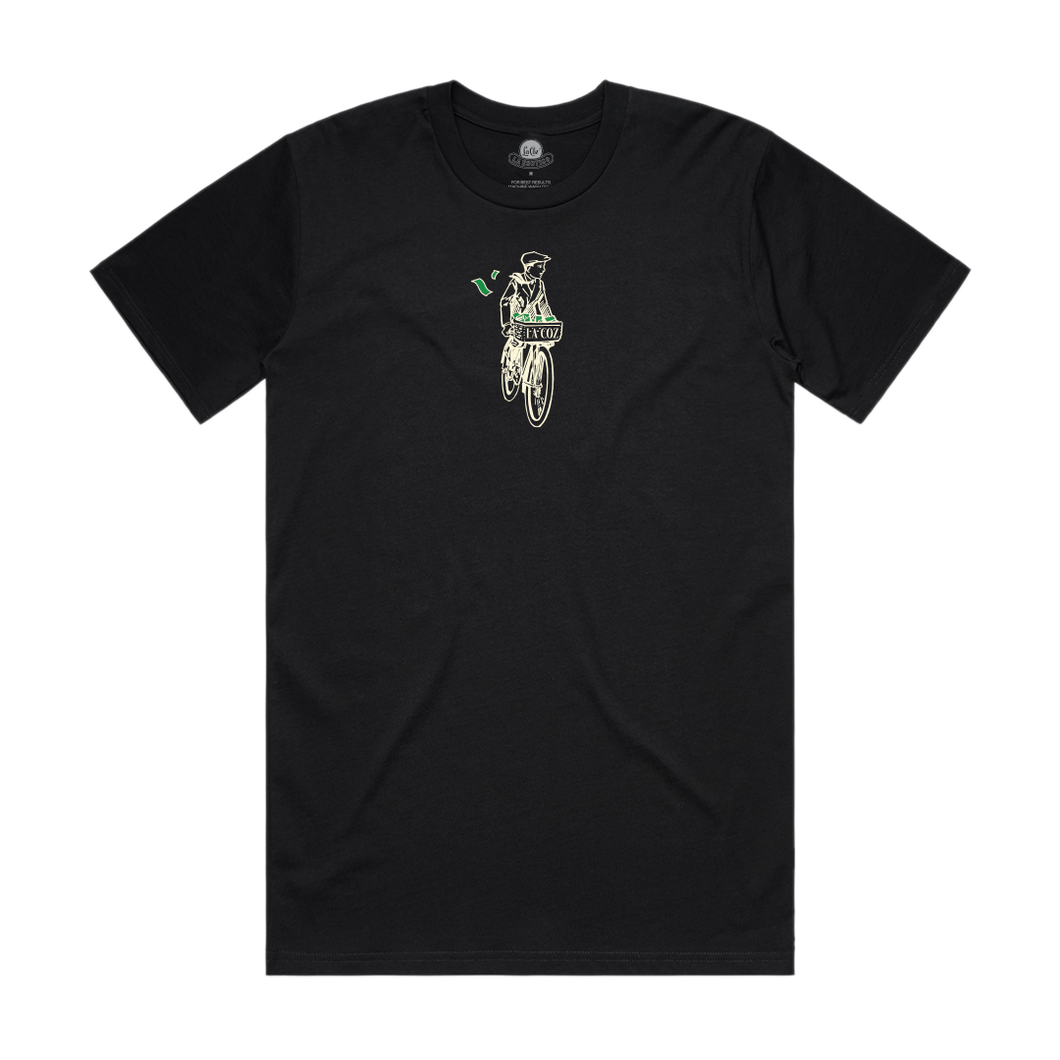La Coz Paperboy T-Shirt (Black)